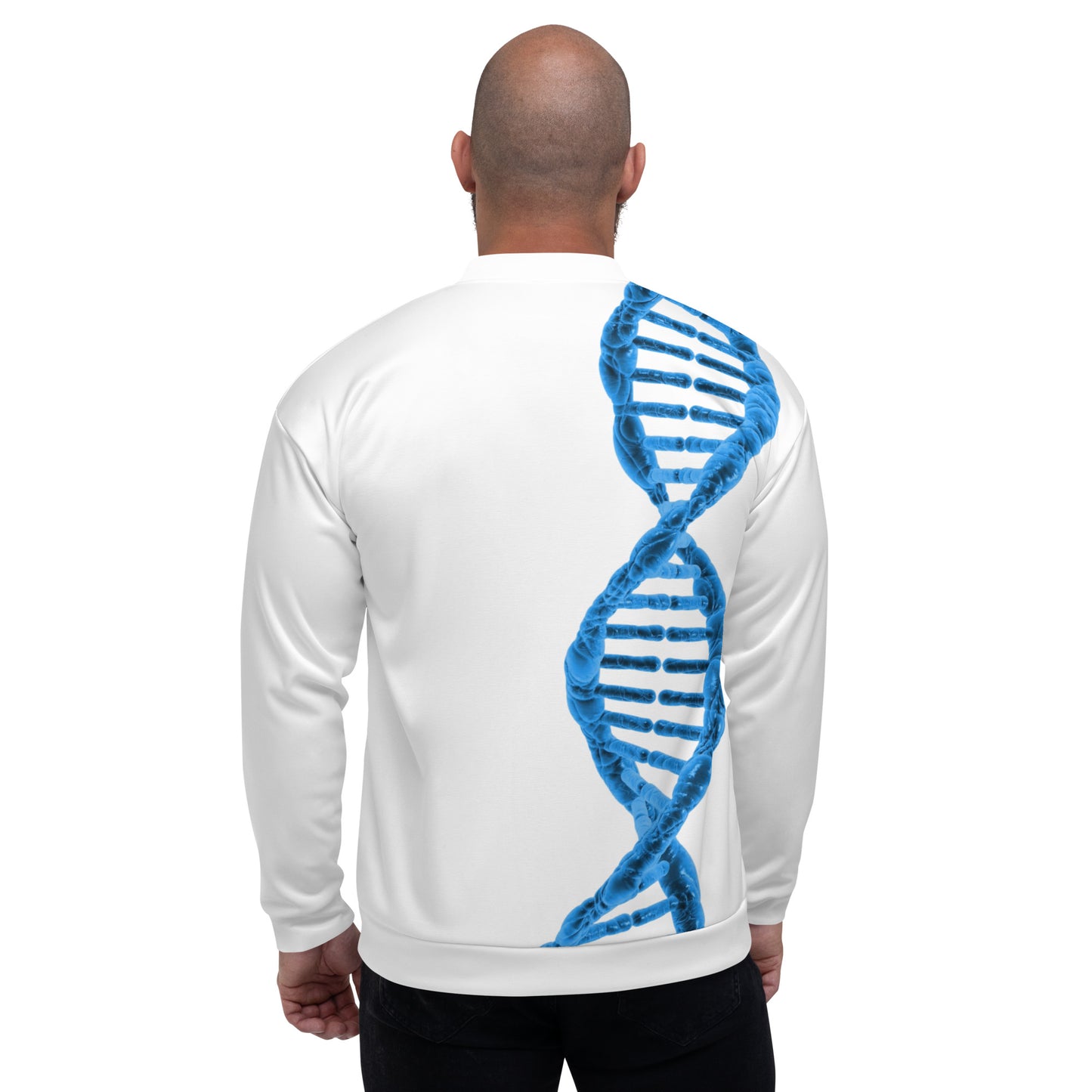 Jaqueta Bomber (all-over print): DNA (unissex)