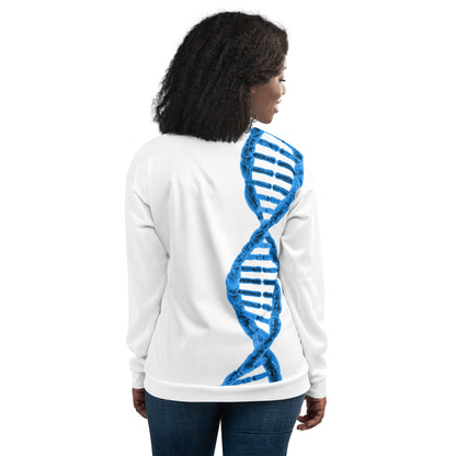 Jaqueta Bomber (all-over print): DNA (unissex)