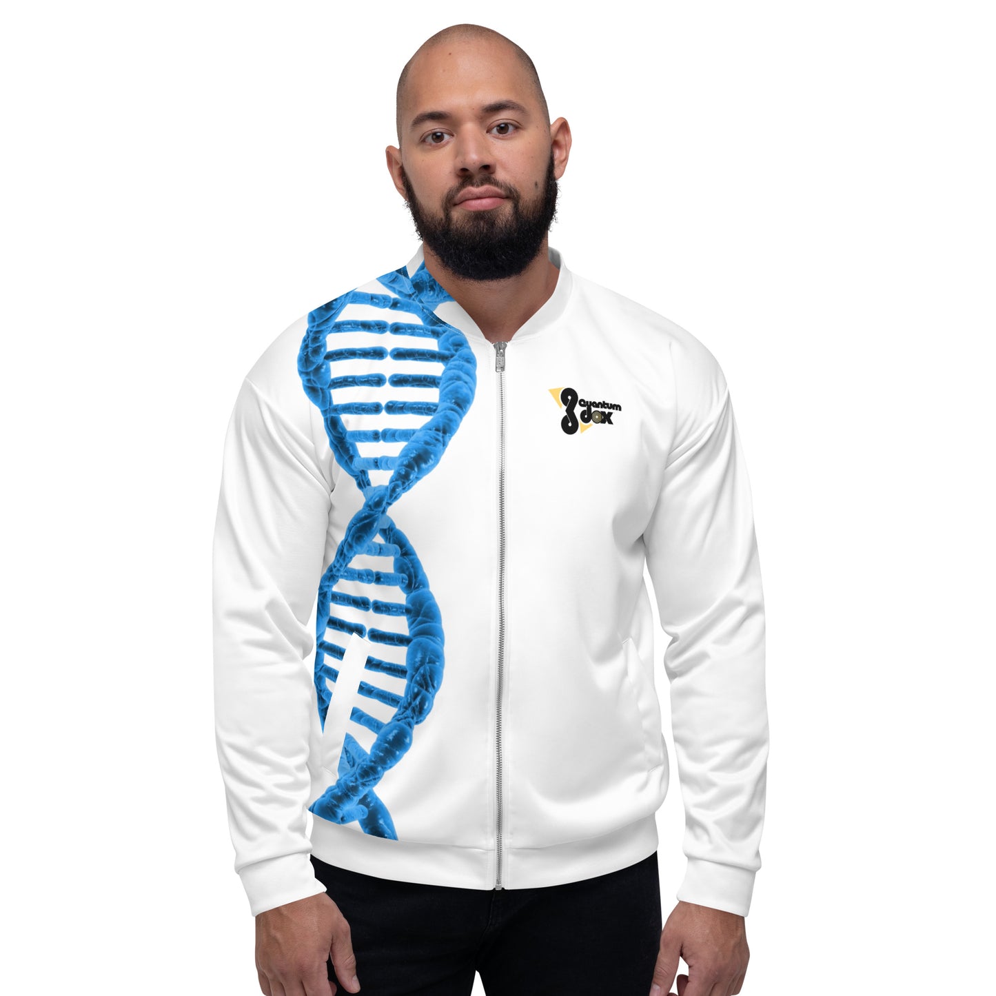 Jaqueta Bomber (all-over print): DNA (unissex)