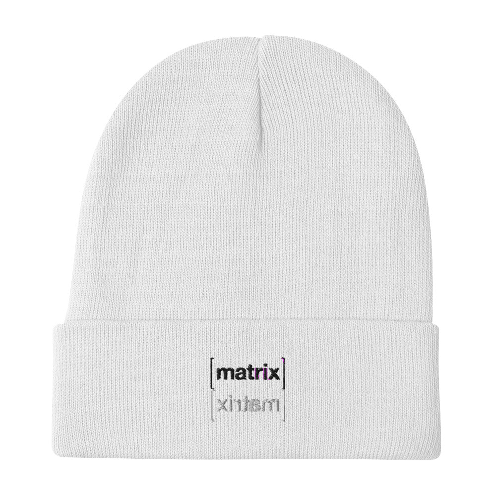 Gorro (Otto Cap®): Matrix Matrix (bordado) (unissex)