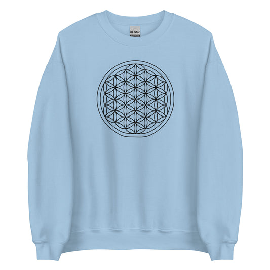 Moletom (Gildan®): Flower of Life (minimalista) (unissex)