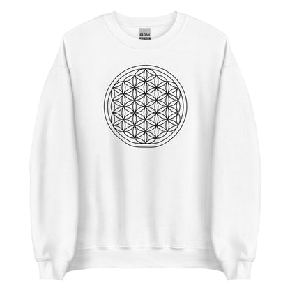 Moletom (Gildan®): Flower of Life (minimalista) (unissex)