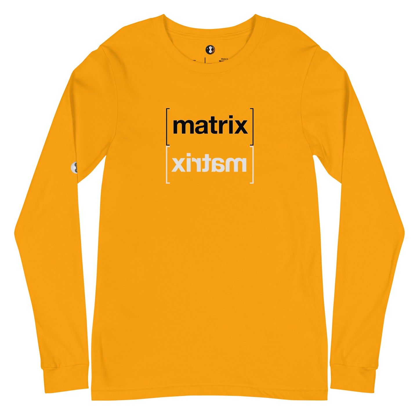 Camiseta (Bella + Canvas®): Matrix Matrix (mangas longas) (unissex)