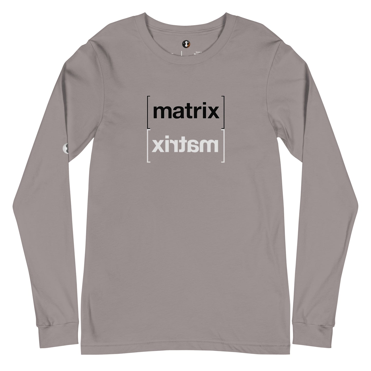 Camiseta (Bella + Canvas®): Matrix Matrix (mangas longas) (unissex)