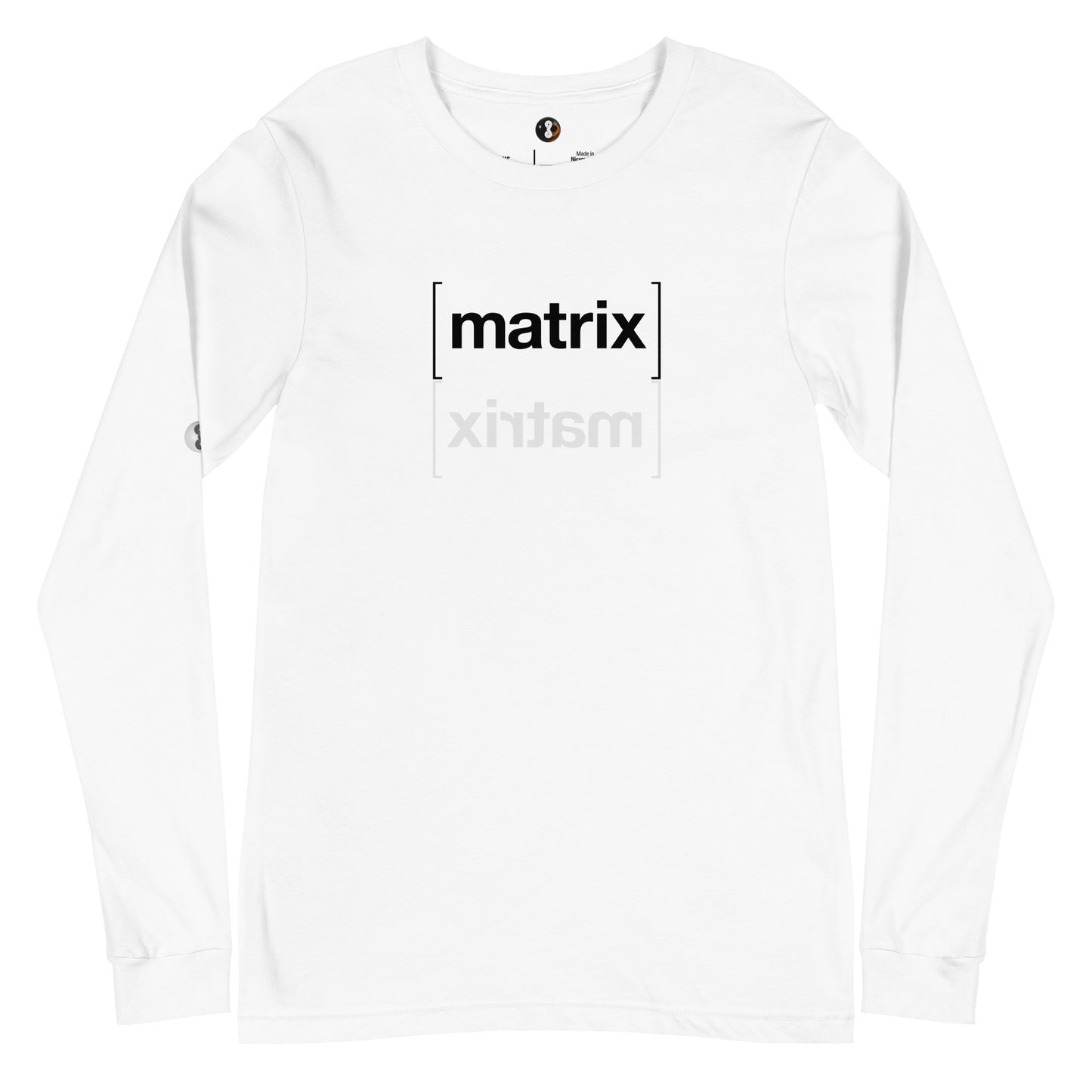 Camiseta (Bella + Canvas®): Matrix Matrix (mangas longas) (unissex)