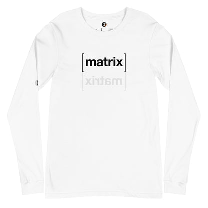 Camiseta (Bella + Canvas®): Matrix Matrix (mangas longas) (unissex)