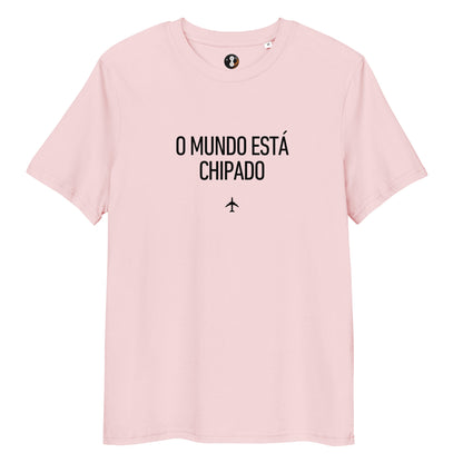 Camiseta (Stanley/Stella®): O Mundo Está Chipado (b) (unissex)