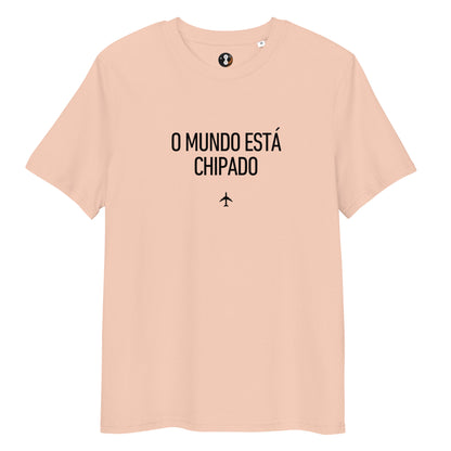 Camiseta (Stanley/Stella®): O Mundo Está Chipado (b) (unissex)