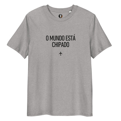 Camiseta (Stanley/Stella®): O Mundo Está Chipado (b) (unissex)