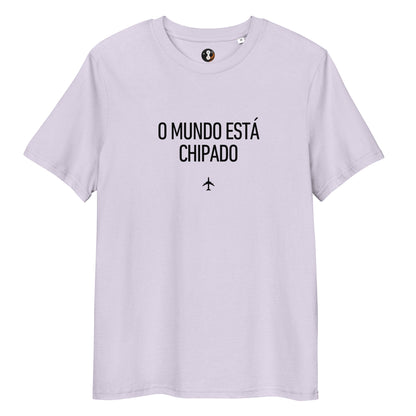 Camiseta (Stanley/Stella®): O Mundo Está Chipado (b) (unissex)