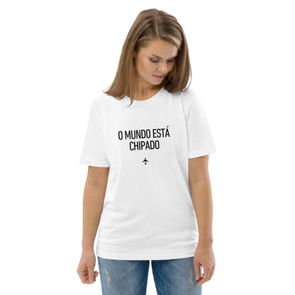 Camiseta (Stanley/Stella®): O Mundo Está Chipado (b) (unissex)