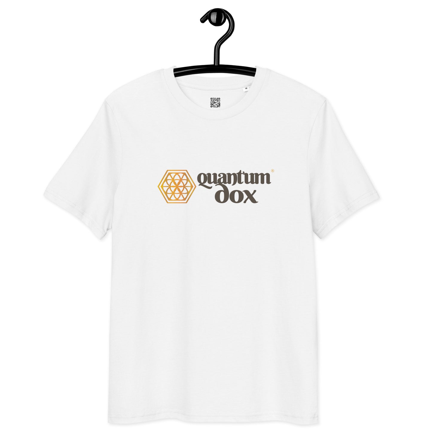 Camiseta (Stanley/Stella®): Quantum Dox® Classic (unissex) (branca)