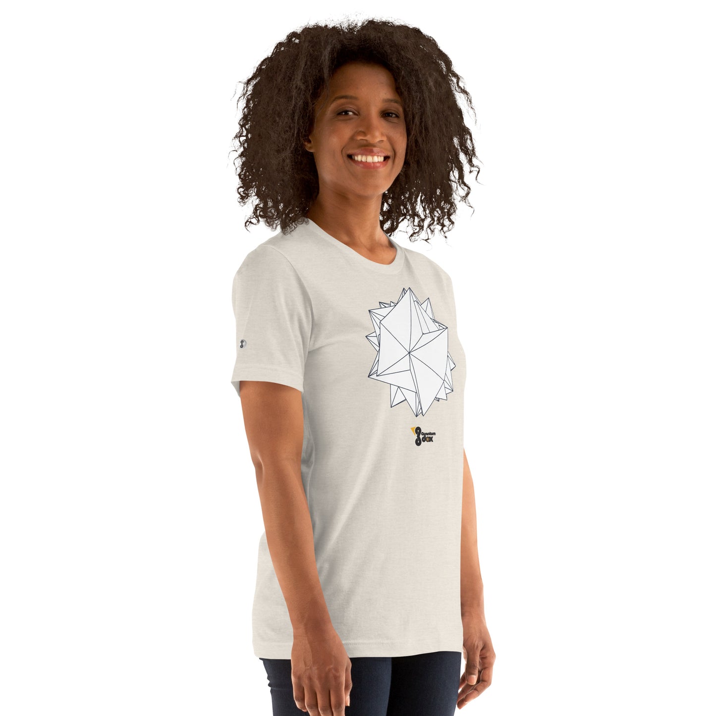 Camiseta (Bella + Canvas®): QDox Poligonos (unissex)