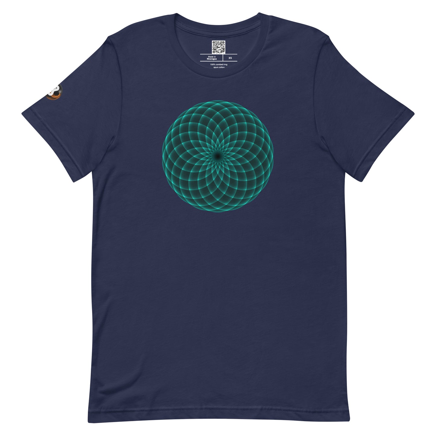 Camiseta (Bella + Canvas®): Flower of Life (unissex)