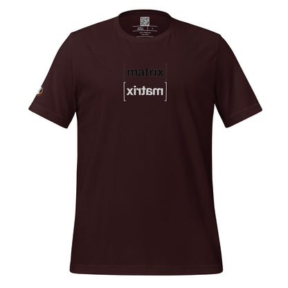 Camiseta (Bella + Canvas®): Matrix Matrix (unissex)