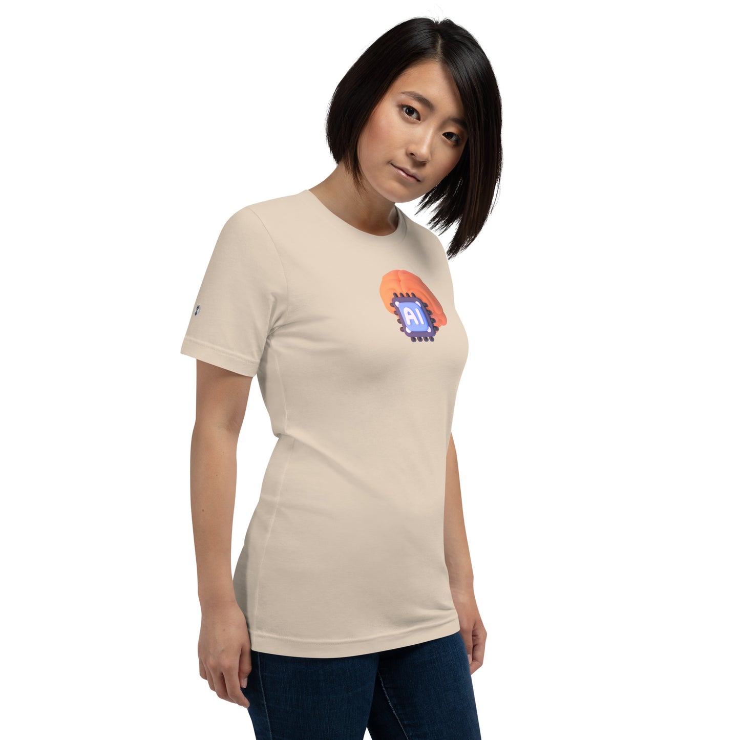 Camiseta (Bella + Canvas®): AI Brain (unissex)