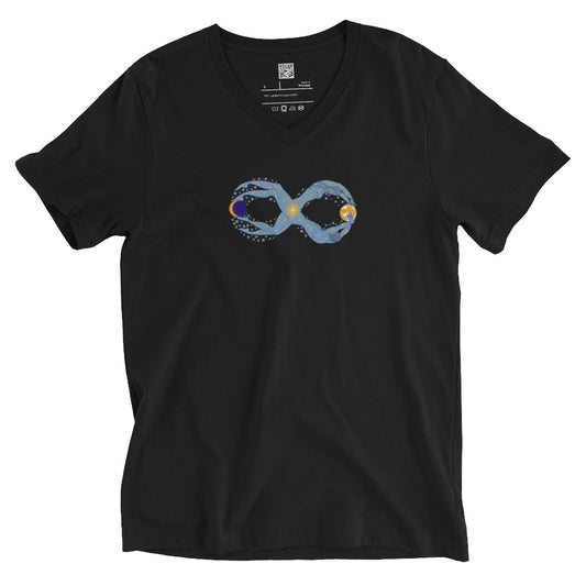 Camiseta (Bella + Canvas®): Infinite One (gola V) (feminina)
