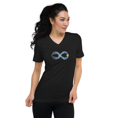 Camiseta (Bella + Canvas®): Infinite One (gola V) (feminina)