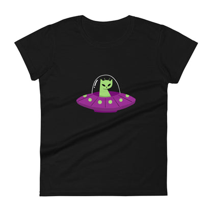 Camiseta (Gildan®): Cat Alien (feminina)