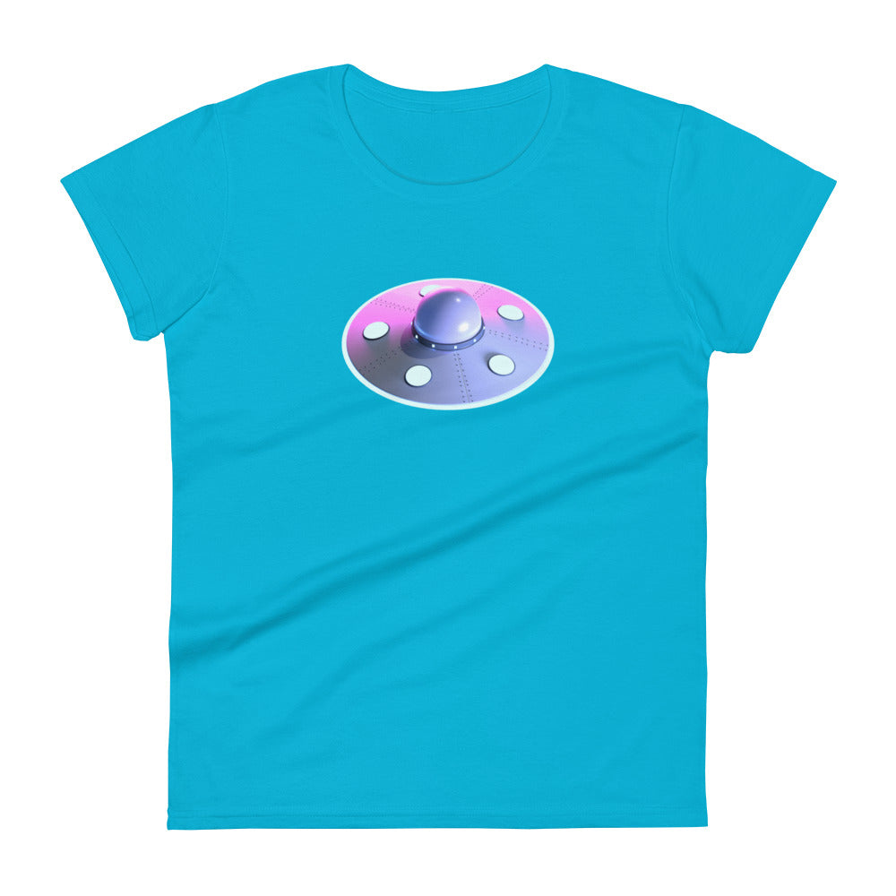 Camiseta (Gildan®): UFO (mangas curtas) (feminina)