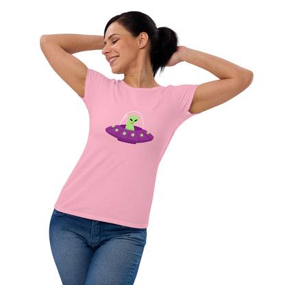 Camiseta (Gildan®): Cat Alien (feminina)