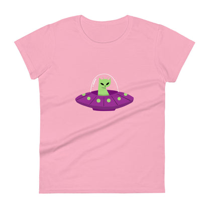 Camiseta (Gildan®): Cat Alien (feminina)