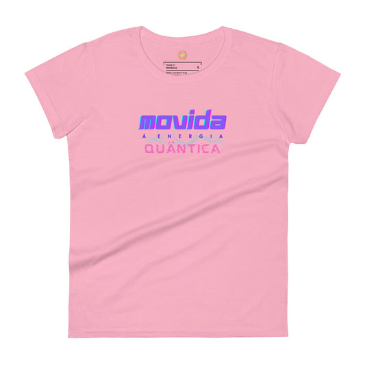 Camiseta (Gildan®): Movida à Energia Quântica (feminina)