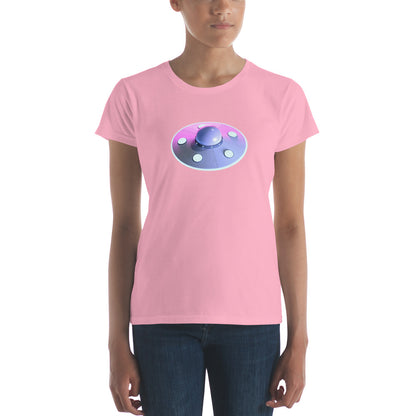 Camiseta (Gildan®): UFO (mangas curtas) (feminina)