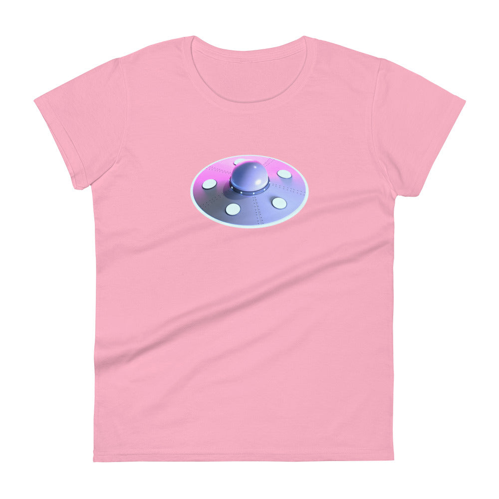 Camiseta (Gildan®): UFO (mangas curtas) (feminina)