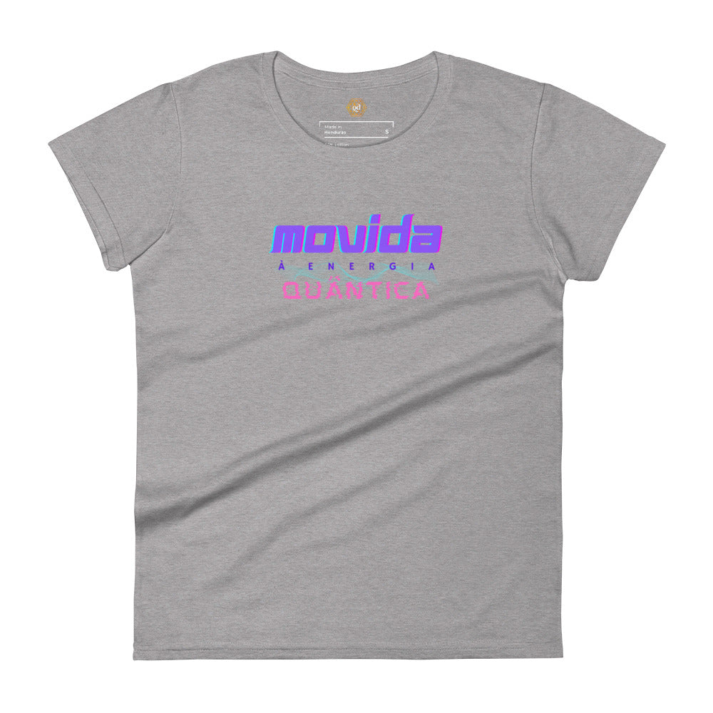 Camiseta (Gildan®): Movida à Energia Quântica (feminina)