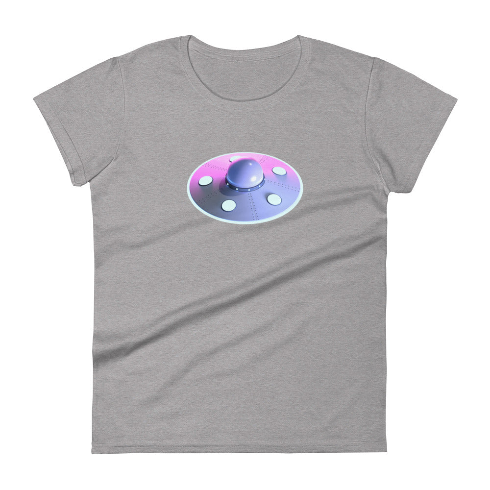 Camiseta (Gildan®): UFO (mangas curtas) (feminina)