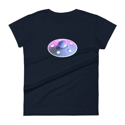 Camiseta (Gildan®): UFO (mangas curtas) (feminina)