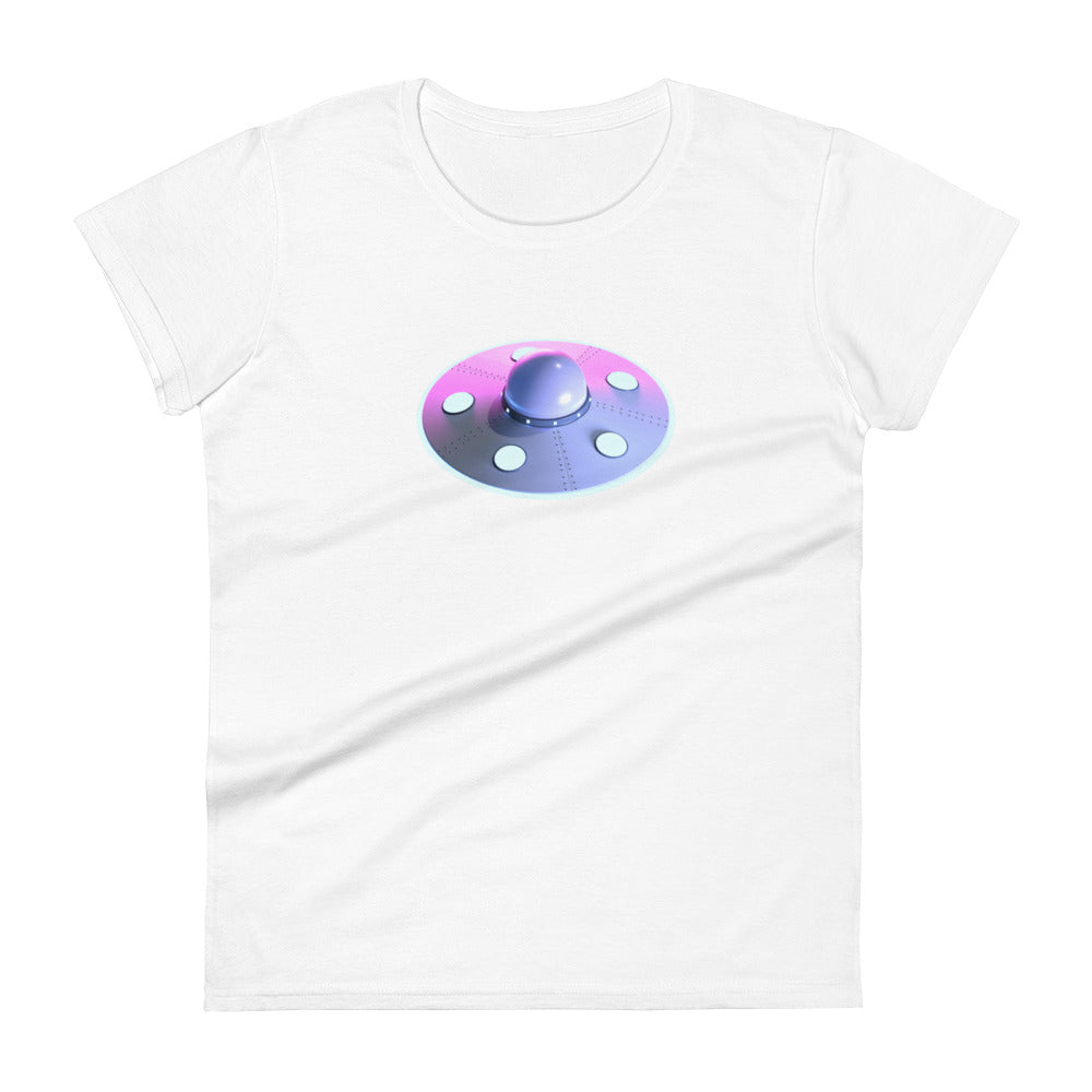 Camiseta (Gildan®): UFO (mangas curtas) (feminina)